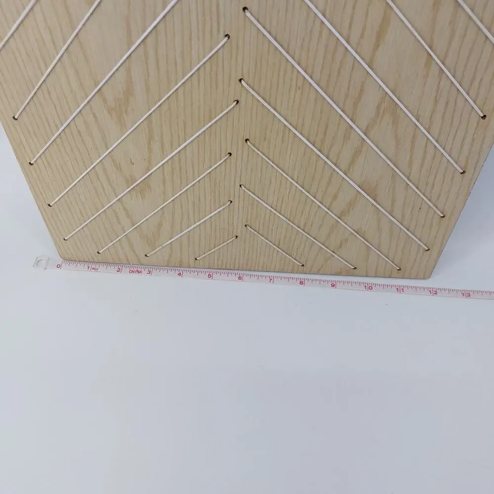 Wood & Elastic Board Wall Organizer Home Office Picture Postcards Notes